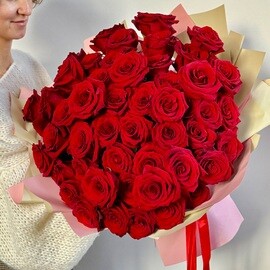 51 Rose 60 cm Ecuadorian Red