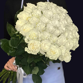 Букет Белых Роз