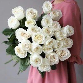 25 Белых Роз