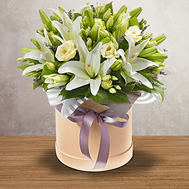 Box with Lilies