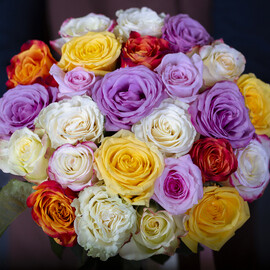 25 Roses 60 cm Ecuadorian Mix