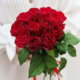 Bouquet "15 Kenyan Roses"