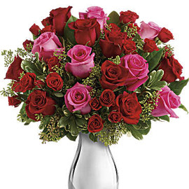 True Romance Bouquet with Red Roses