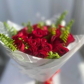 25 Восхитительных Красных Роз