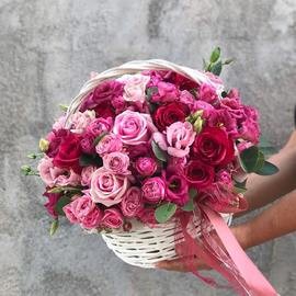 Luscious Basket of Roses