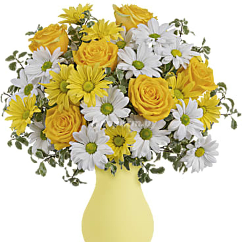 Upsy Daisy Bouquet, deluxe