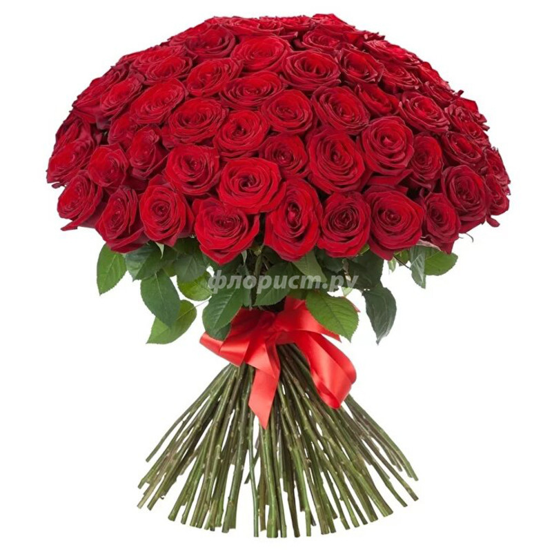 Bouquet of 101 Red Roses, standard