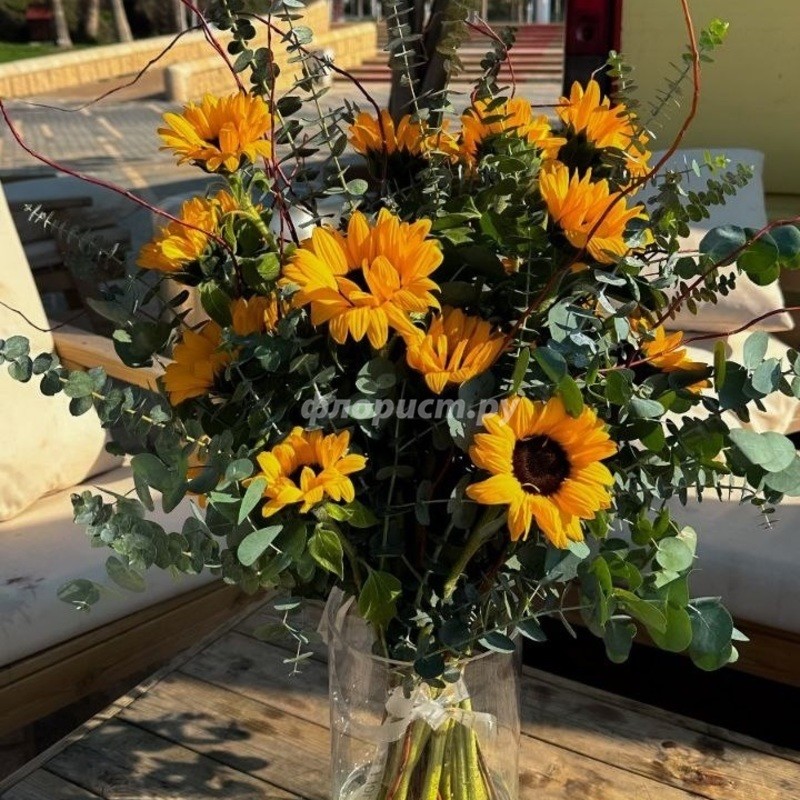 Bright Sunflowers, standard