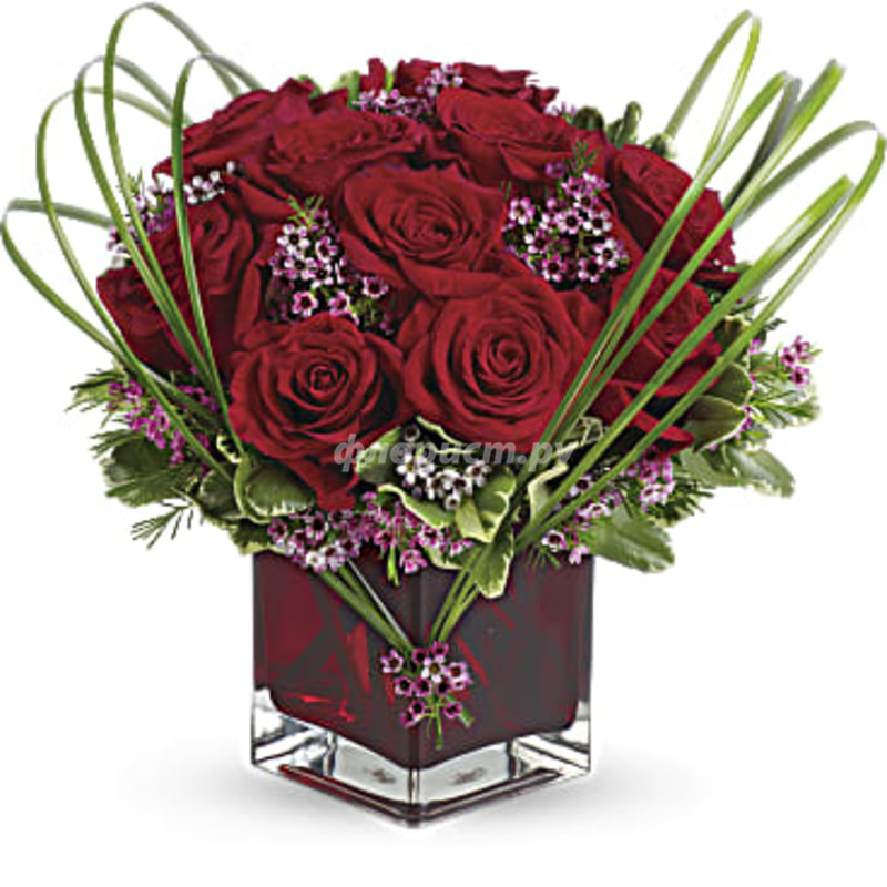 Sweet Thoughts Bouquet with Red Roses, deluxe