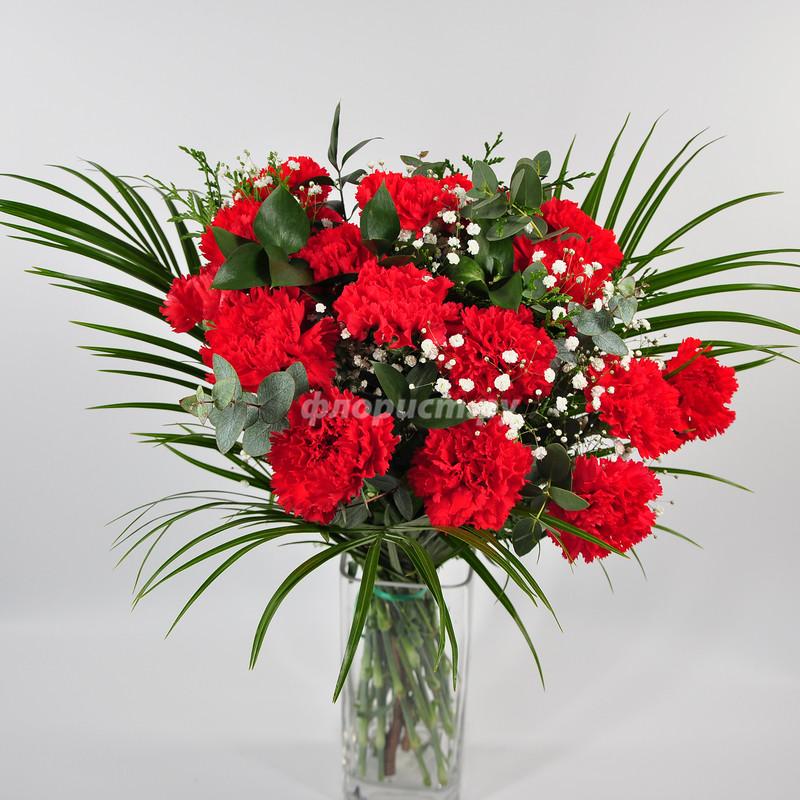 Bouquet of Red Carnations, standard