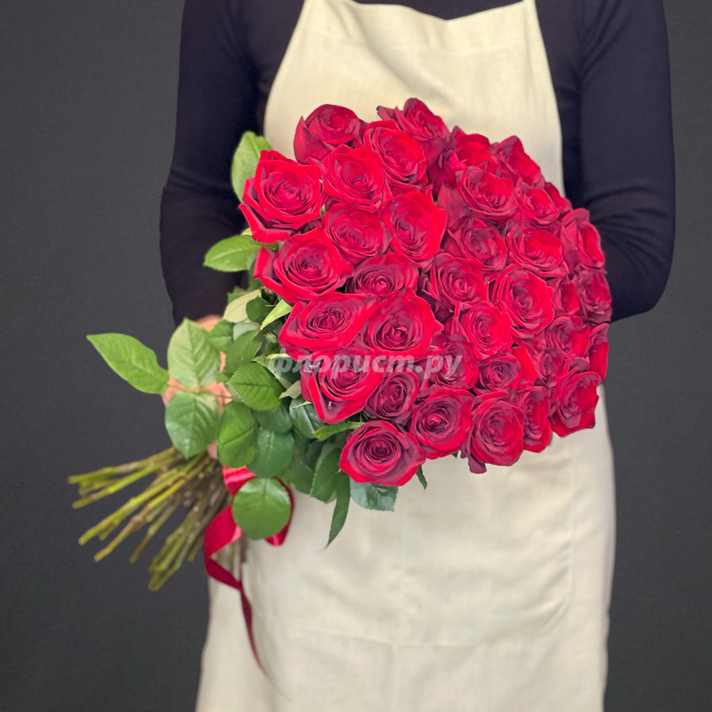 Red Roses Bouquet, 36 roz