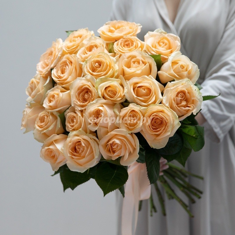 Roses a la Creme, 25 stems