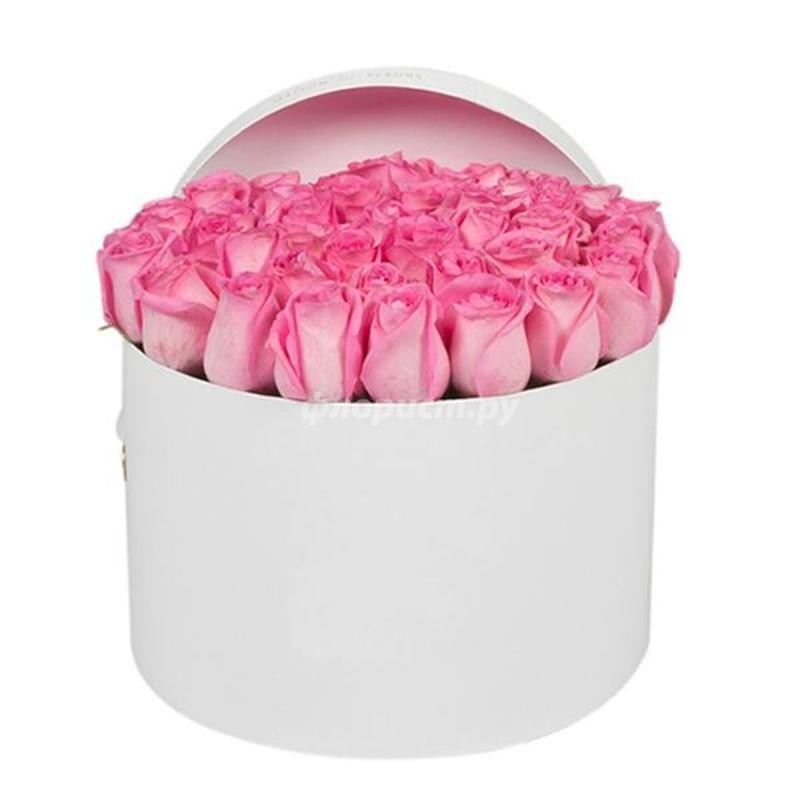 39 Pink Roses in a Box, standard