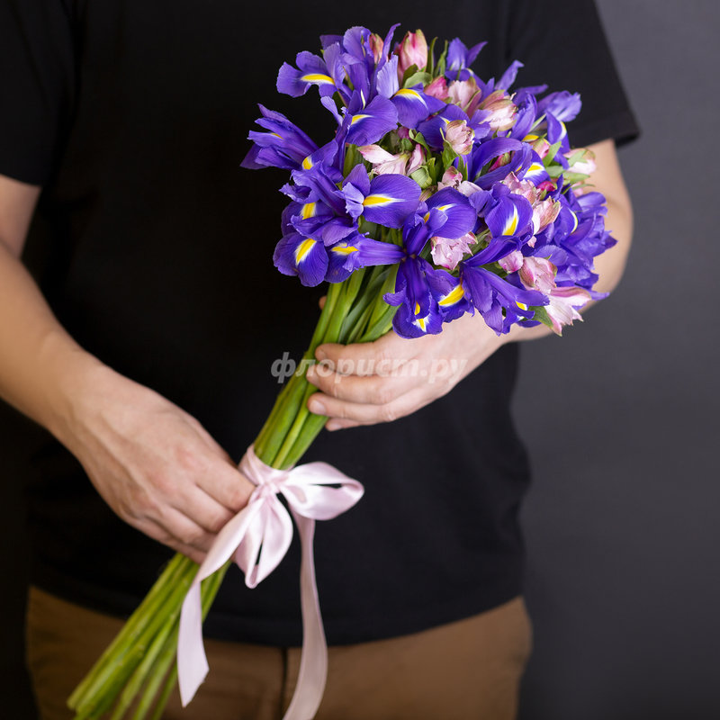 Bouquet in Lilac Tones, reduced