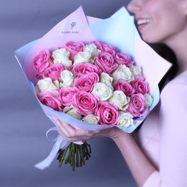 Bouquet of 29 roses mix
