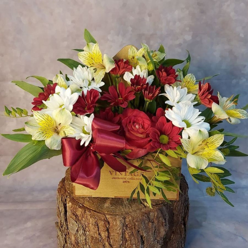 Bouquet in a box 0064355, standart
