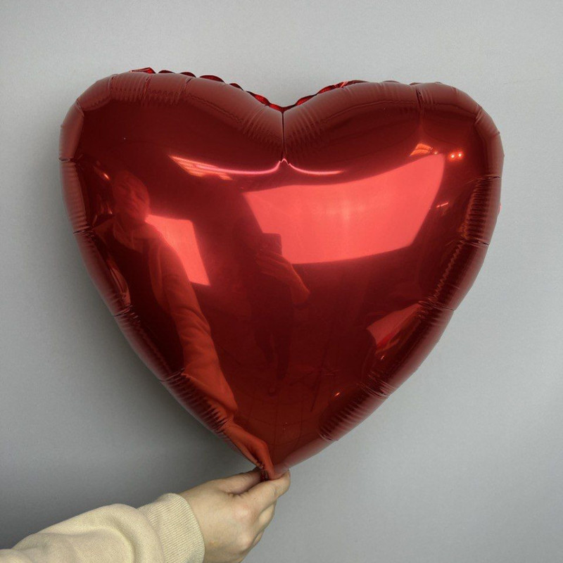 Helium foil heart balloon, standart
