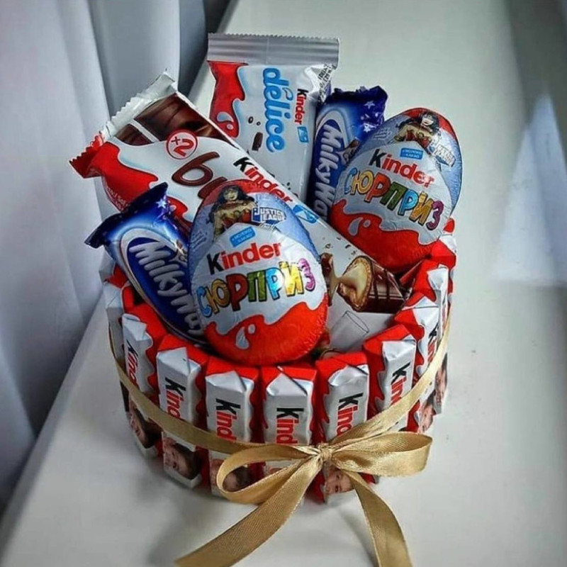 Оригинальные сладкие подарки из конфет - магазин необычных сладких подарков в Москве