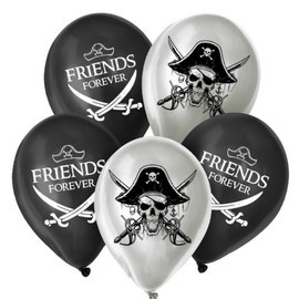 Balloons with pirates