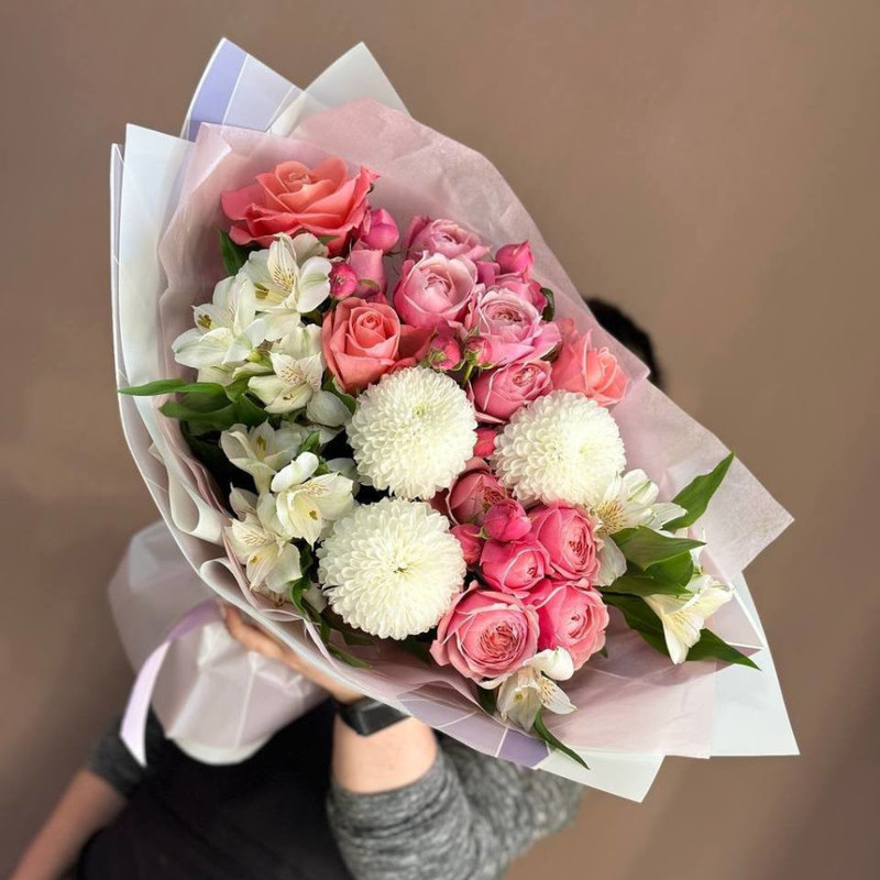 Mixed bouquet Pinky, standart