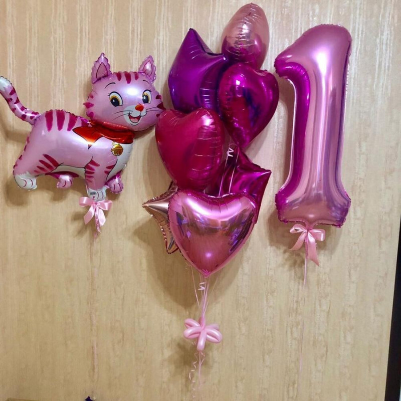 Balloon set for 1 year, standart