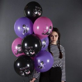 Theme balloons "Wednesday"