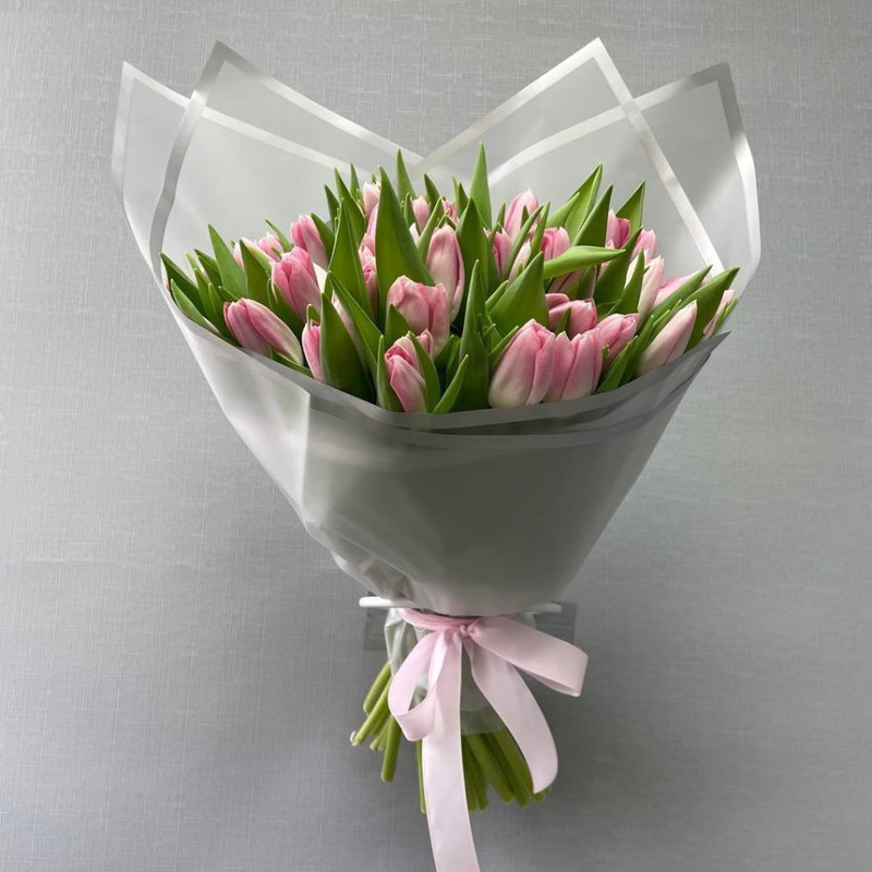 Bouquet of tulips "Tenderness", standart