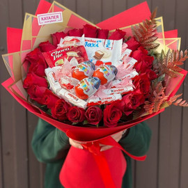 bouquet with sweets