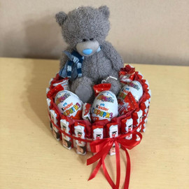 Sweet gift with Teddy bear
