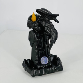 New Year's gift incense stand "Dragon on the rock"