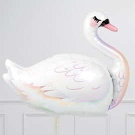 Ball figure white swan