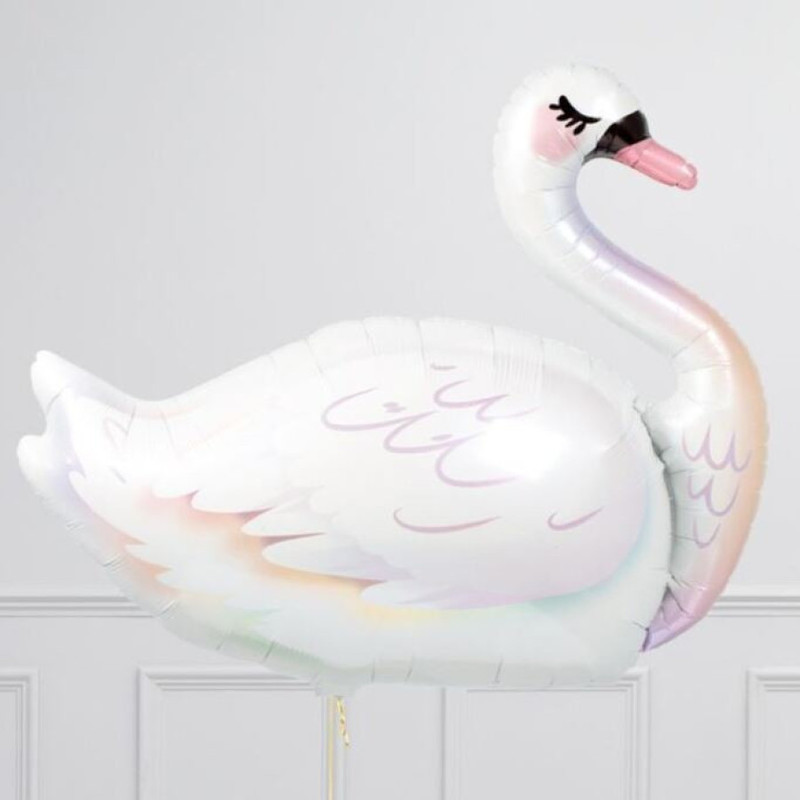 Ball figure white swan, standart