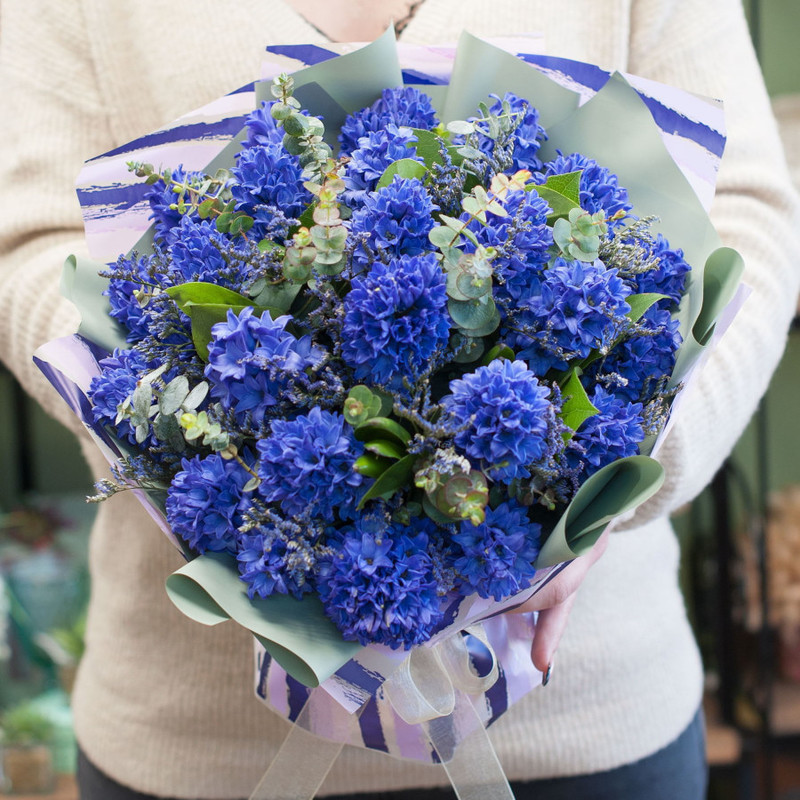 Bouquet of hyacinths "Fragrance of love", standart