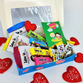 Sweet gift set Love is for February 14