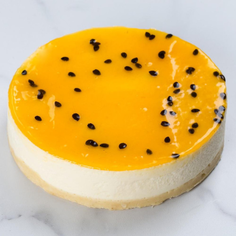 Mango-passion fruit cheesecake mini, standart