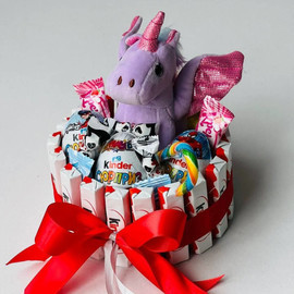 Kinder cake with unicorn