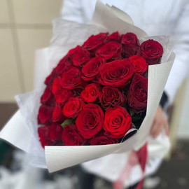 Букет "Трепетная любовь" 35 роз
