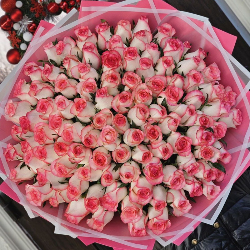bouquet of 101 roses, standart