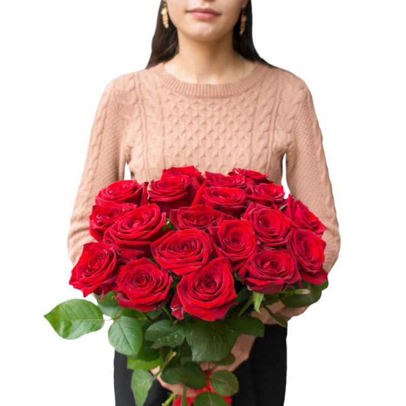 19 roses 70 cm, standart
