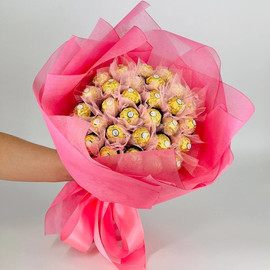 Bouquet of sweets for a girl