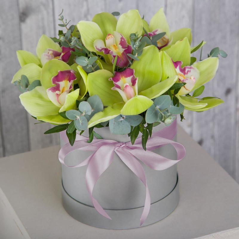 Box with Orchids, standart
