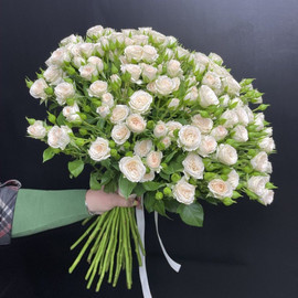 Bouquet of spray roses "Tender kiss"