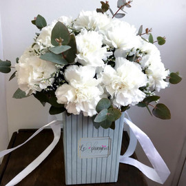 box of carnations