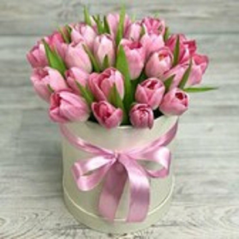 Tulips in a box, standart