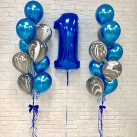 Воздушные шары на 1 год