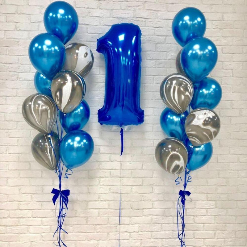 Balloons for 1 year, standart