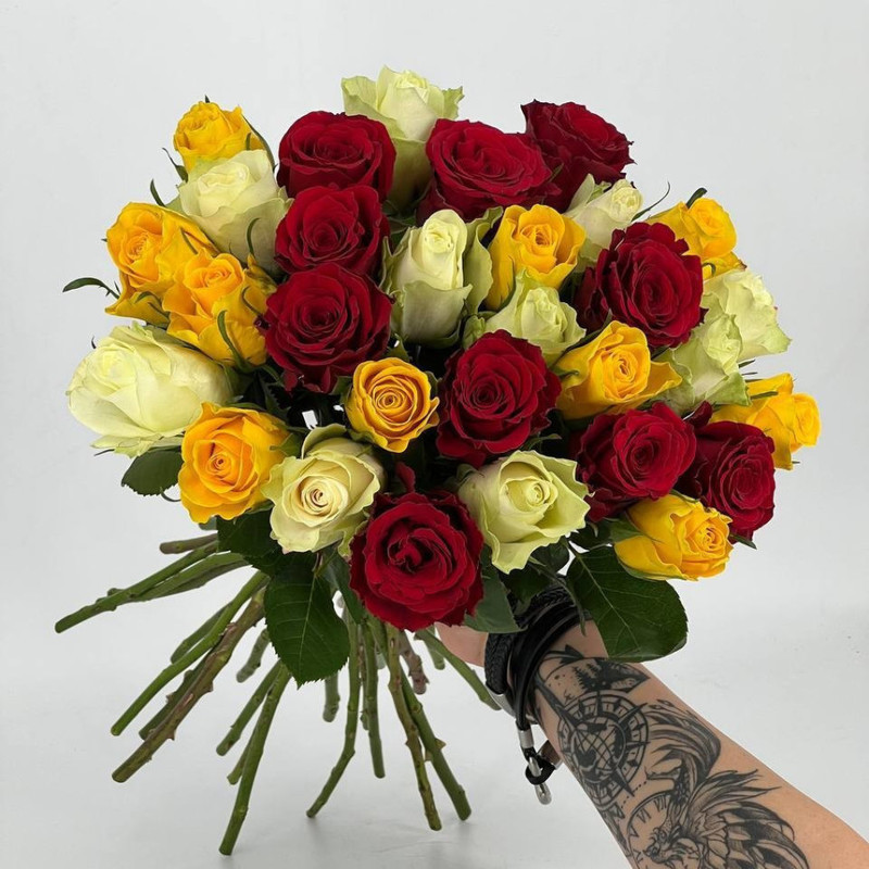 31 Ecuadorian roses 40 cm, standart