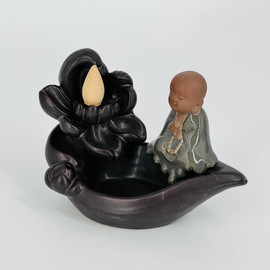 Incense fountain Lotus with Buddha