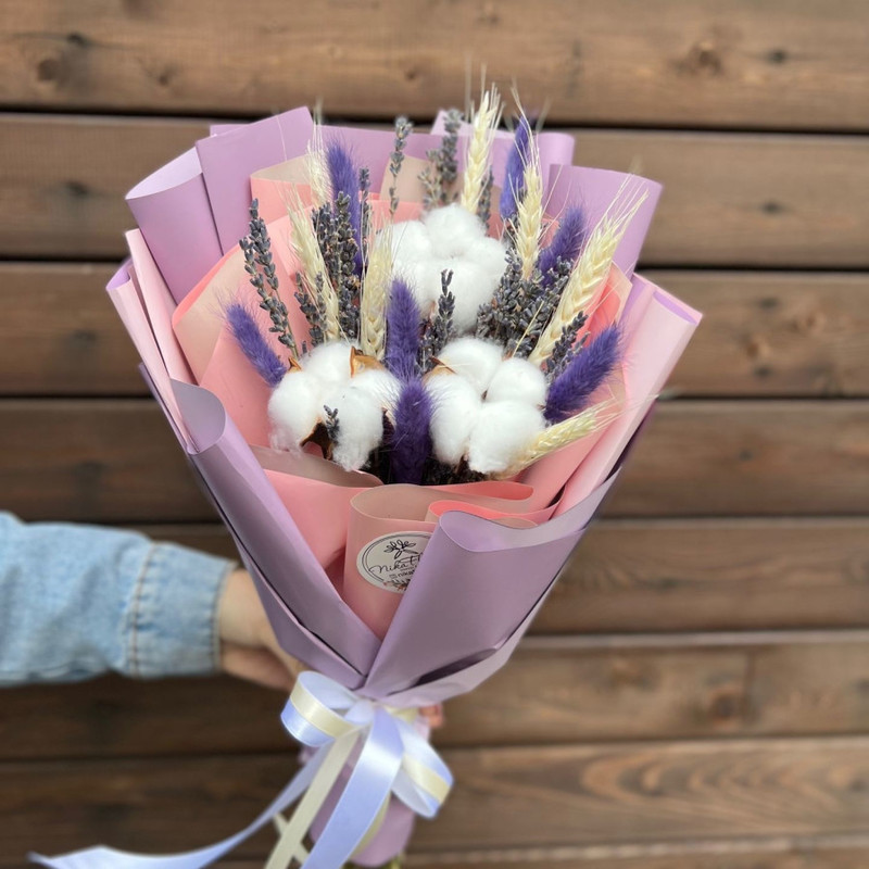 Bouquet of dried flowers Aroma of lavender, standart