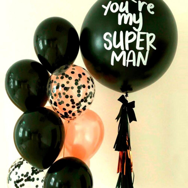 A set of balloons for a husband, standart